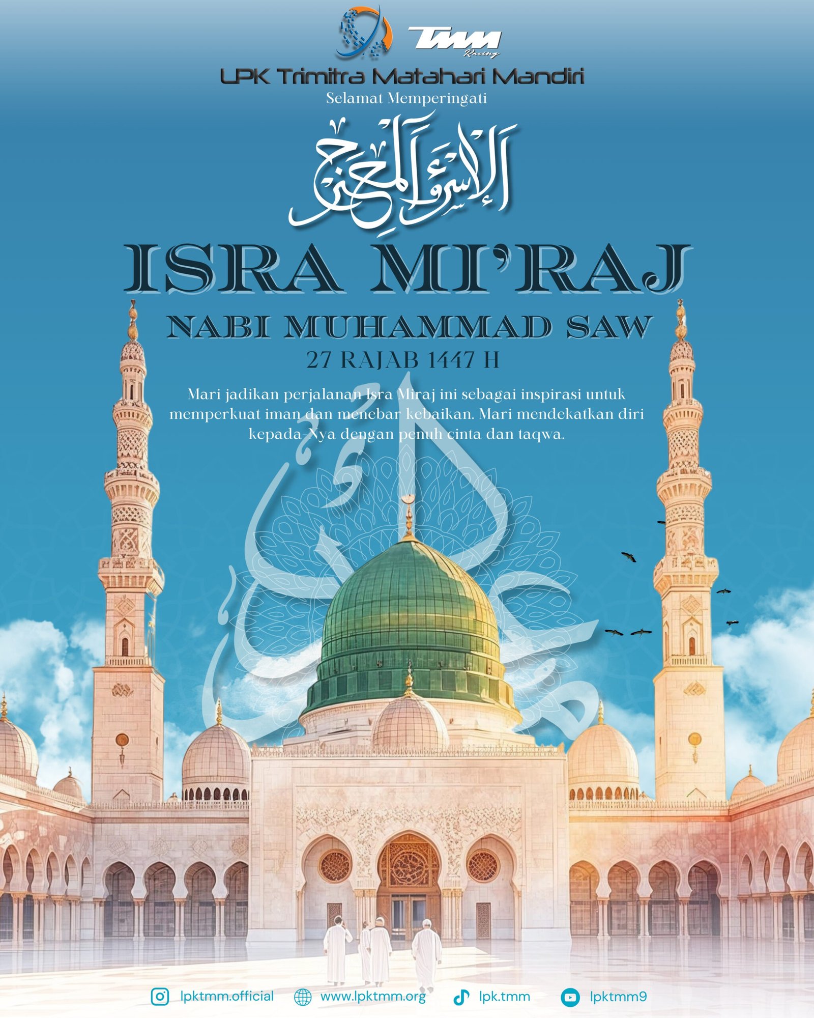 Peringatan Isra Mi’raj Nabi Muhammad SAW 27 Rajab 1447 H